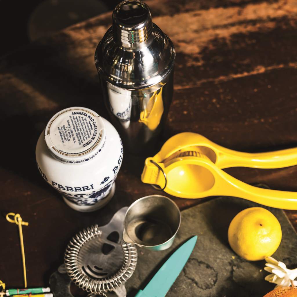 bar tools described in the Minimalist Tiki book
