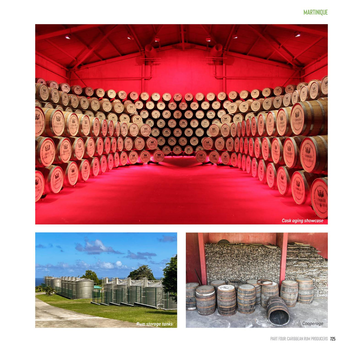 Rhum JM Distillery photos from the Modern Caribbean Rum Book.